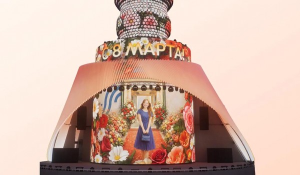 Сюжет к 8 Марта показывают на «Матрешке Москвы»