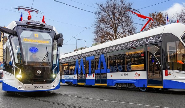 Спецпроект о московском трамвае появился на портале мэра Москвы